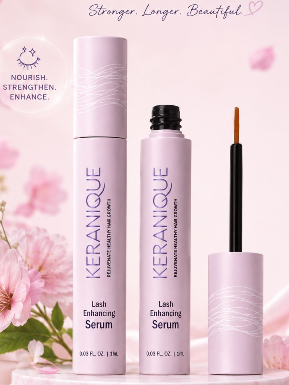 KERANIQUE Lash Enhancing Serum/ 1 ml.     New in Box